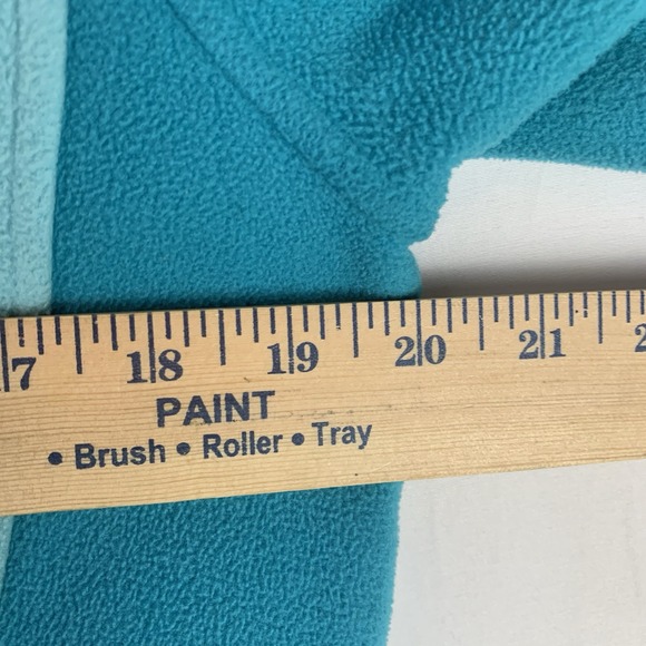 The North Face Teal Blue Fleece Full Zip Jacket Womens Medium - Picture 11 of 14